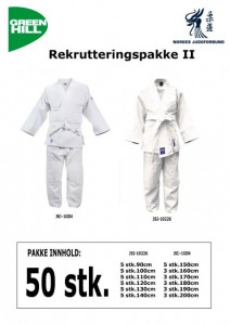 Rekrutteringspakke II fra Green Hill koster 15.449,-