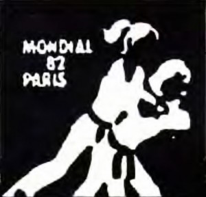 Logo Judo VM for damer 1982.