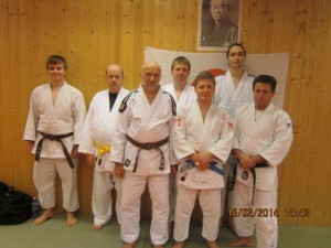 Deltagere på treningssamling i Nordre Land IL - Judo.
